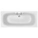 Heritage Dorchester Double Ended 2TH Bath with Solid Skin (1700x750mm) profile small image view 3 
