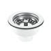 Reginox Contemporary White Ceramic Belfast Kitchen Sink + Waste profile small image view 2 