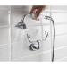 Crosswater - Belgravia Thermostatic Shower Valve with Fixed Head, Handset & Wall Cradle profile small image view 7 