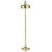 Crosswater Belgravia Unlacquered Brass Thermostatic Shower Valve with 8" Fixed Head profile small image view 2 