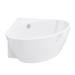 Orbit Corner Modern Free Standing Bath (1270 x 1270mm) profile small image view 3 