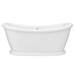 Chatsworth 1770 Double Ended Slipper Roll Top Bath profile small image view 4 