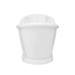 Chatsworth 1770 Double Ended Slipper Roll Top Bath profile small image view 6 