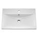 Brooklyn 600mm Gloss White Vanity Unit - Floor Standing 2 Drawer Unit profile small image view 2 