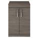 Brooklyn Floor Standing Countertop Vanity Unit - Grey Avola - 605mm with Chrome Handles profile small image view 2 
