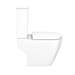 Bianco Gloss White Floorstanding Vanity Unit + Close Coupled Toilet profile small image view 6 