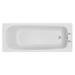 Heritage Rhyland Single Ended 2TH Bath with Solid Skin (1700x700mm) profile small image view 3 