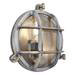 Industville 8" Bulkhead Outdoor & Bathroom Round Light - Gunmetal - BK-IP65-RWL8-GN-SW profile small image view 3 