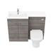 Brooklyn Grey Avola 1100mm Combination Furniture Pack profile small image view 4 