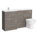 Brooklyn Grey Avola 1500mm Combination Furniture Pack profile small image view 2 