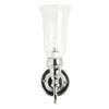 Burlington Ornate Light with Chrome Base and Vase Clear Glass Shade - BL24 profile small image view 1 
