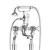 Crosswater - Belgravia Crosshead Floor Mounted Freestanding Bath Shower Mixer profile small image view 2 
