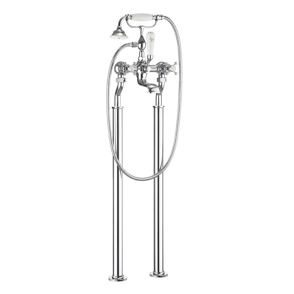 Crosswater - Belgravia Crosshead Floor Mounted Freestanding Bath Shower Mixer