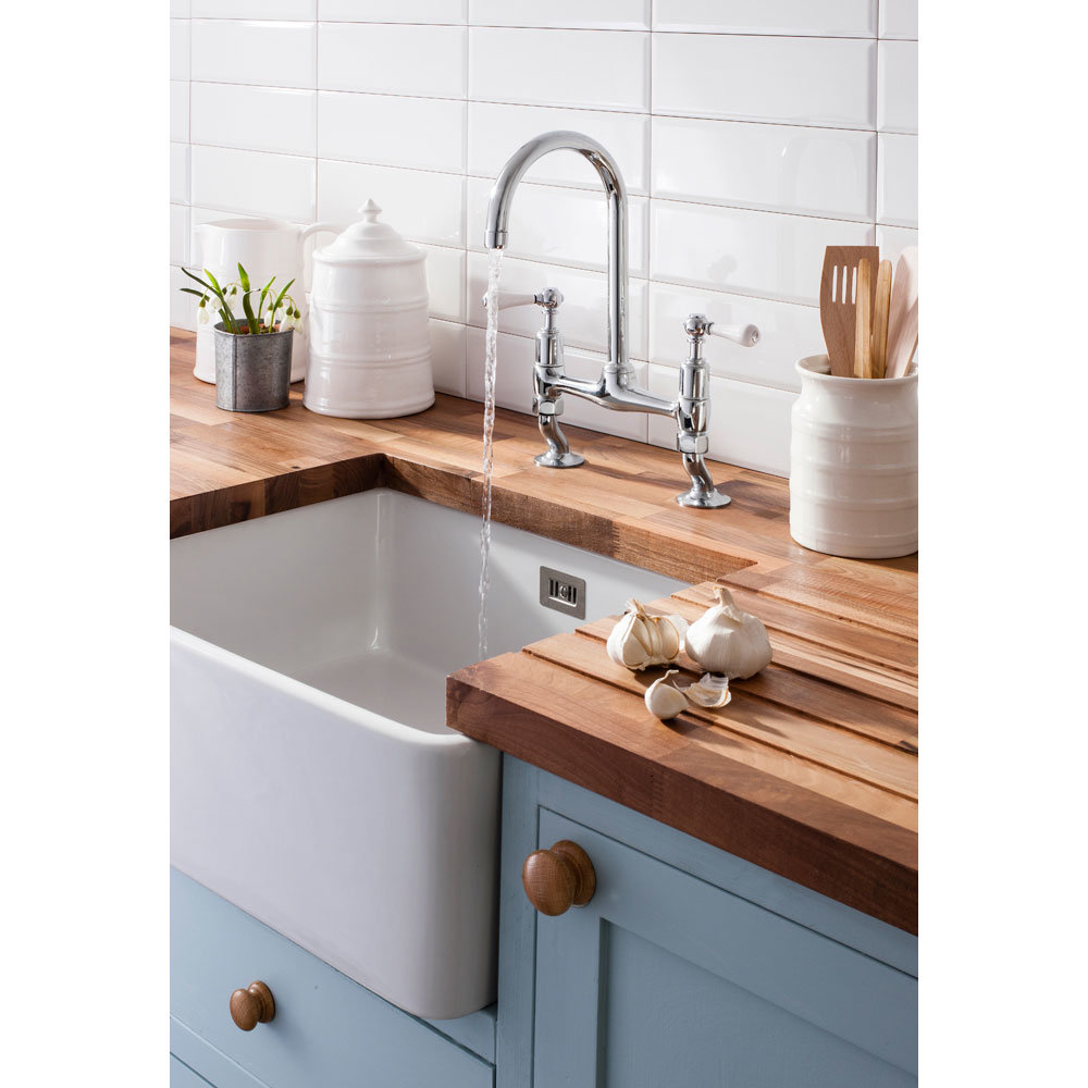 Crosswater - Cucina Belgravia Lever Dual Lever Kitchen Mixer | Our Top 5 Kitchen Mixer Taps for On-trend Spaces
