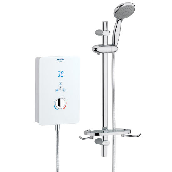 Bristan - Bliss Electric Shower - White - Available in 8.5, 9.5 or 10 ...