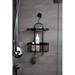 Black 2-Tier Hanging Shower Caddy profile small image view 4 