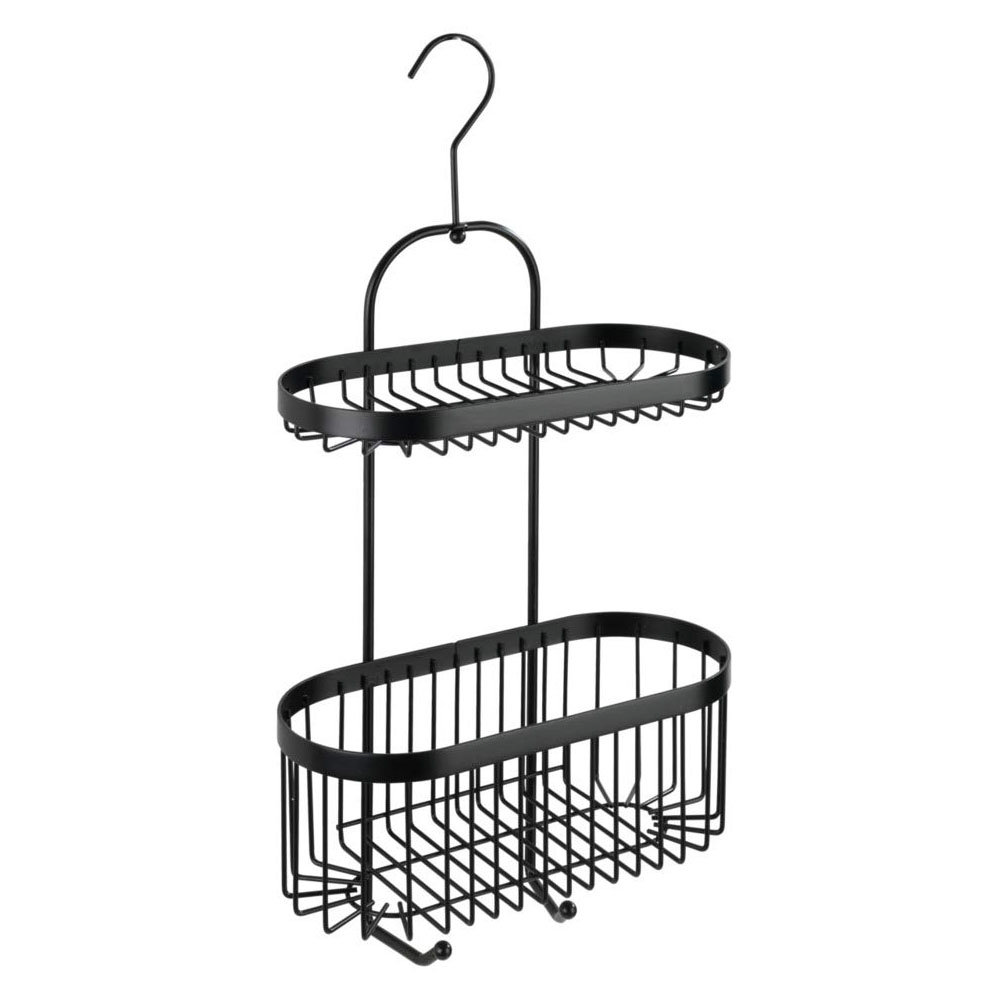 black-hanging-shower-caddy-victorian-plumbing