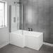 Bliss L-Shaped 1500 Complete Bathroom Package profile small image view 5 