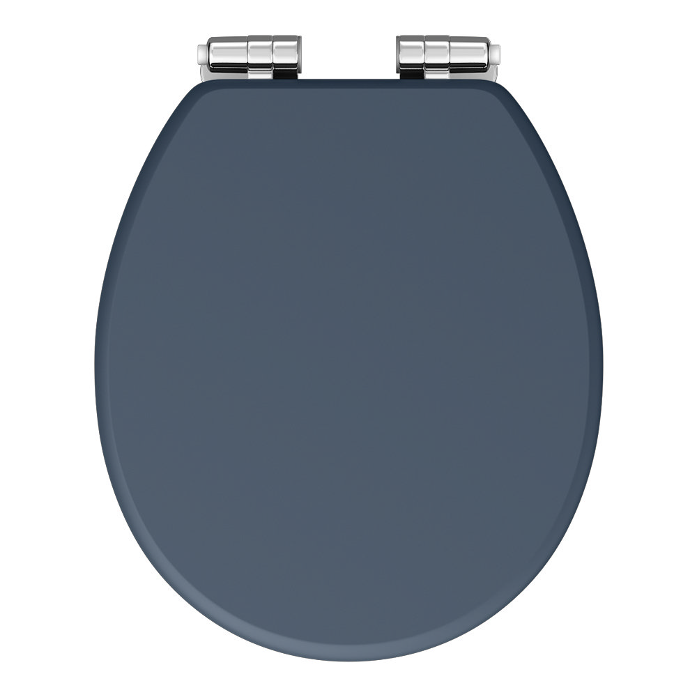 Chatsworth Blue Soft Close Toilet Seat | Victorian Plumbing UK