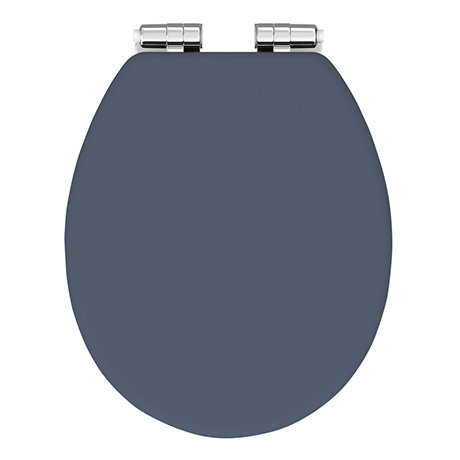 Chatsworth Blue Soft Close Toilet Seat 