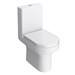 Brooklyn Natural Oak Cloakroom Suite (Wall Hung Vanity + Toilet) profile small image view 5 