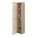 Brooklyn Natural Oak L Shaped Bath Suite (with Vanity + Tall Cabinet) profile small image view 7 