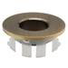 Chatsworth Brushed Antique Brass Basin Overflow Cover Insert Hole Trim profile small image view 2 