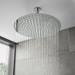 Bosa Twin Concealed Thermostatic Valve + 400mm Rainfall Shower Head profile small image view 4 