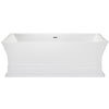 Heritage Penrose Freestanding Acrylic Double Ended Bath (1695 x 750mm) profile small image view 1 