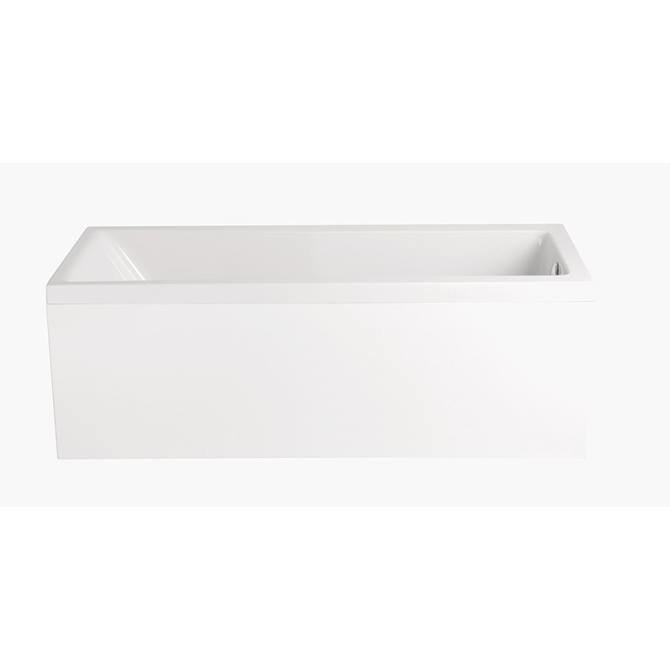 Heritage White Reinforced Front Bath Panel