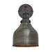 Industville Brooklyn 7" Cone Wall Light - Pewter - BR-CWL7-P-PH profile small image view 2 