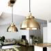 Industville Brooklyn 13" Brass Dome Pendant - Brass Holder - BR-DP13-B-BH profile small image view 5 