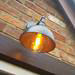 Industville Brooklyn 8" Dome Wall Light - Pewter & Copper - BR-DWL8-CP-PH profile small image view 3 