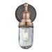 Industville Brooklyn Outdoor & Bathroom Wall Light - Copper - BR-IP65-WL-CH-CR profile small image view 2 