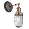 Industville Brooklyn Outdoor & Bathroom Wall Light - Copper - BR-IP65-WL-CH-CR profile small image view 1 