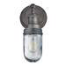 Industville Brooklyn Outdoor & Bathroom Wall Light - Pewter - BR-IP65-WL-PH-PR profile small image view 2 