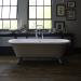 Heritage Buckingham Roll Top Cast Iron Bath (1700x770mm) with Feet profile small image view 3 