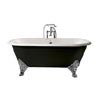 Heritage Grand Buckingham Roll Top Cast Iron Bath (1780x800mm) with Feet profile small image view 1 
