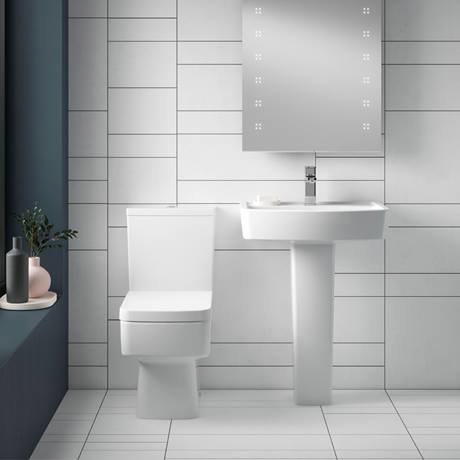 b&q square toilet