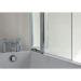 Britton Bathrooms - 850mm Bathscreen with Access Panel - BS3 profile small image view 2 