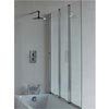 Britton Bathrooms - Three Panel Folding Bathscreen - BS4 profile small image view 1 