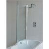 Britton Bathrooms - EcoRound Bathscreen - BS7 profile small image view 1 