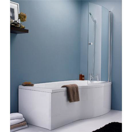 B-Shaped 1700 Complete Bathroom Package At Victorian Plumbing UK