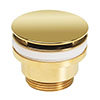Crosswater Universal Basin Click Clack Waste - Unlacquered Brass - BSW0260Q profile small image view 1 