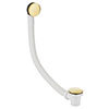 Crosswater Bath Click Clack Waste - Unlacquered Brass - BTW0202Q profile small image view 1 