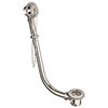 Crosswater Exposed Bath Waste with Plug & Chain - Nickel - BTW0222N profile small image view 1 