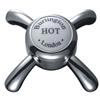 Burlington Anglesey Regent - Bidet Mixer with Pop Up Waste - ANR13 profile small image view 2 