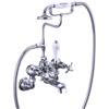 Burlington Anglesey Regent - Wall Mounted Bath/Shower Mixer - ANR17 profile small image view 1 
