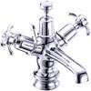 Burlington Anglesey Regent Chrome Basin Mixer Tap with Pop Up Waste - ANR4 profile small image view 1 