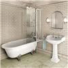Burlington Hampton RH 1700 x 750mm Showering Bath + Legs profile small image view 2 